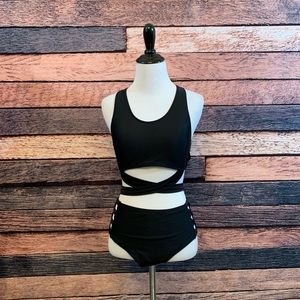 2 Piece Black Swimsuit